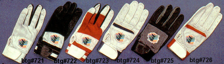 batting glove range